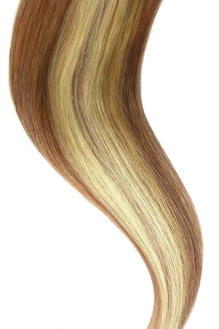 Strawberry/Auburn/Bleach Blonde Mix (#27/33/613) Weft/Weave Hair Extensions - Image 3