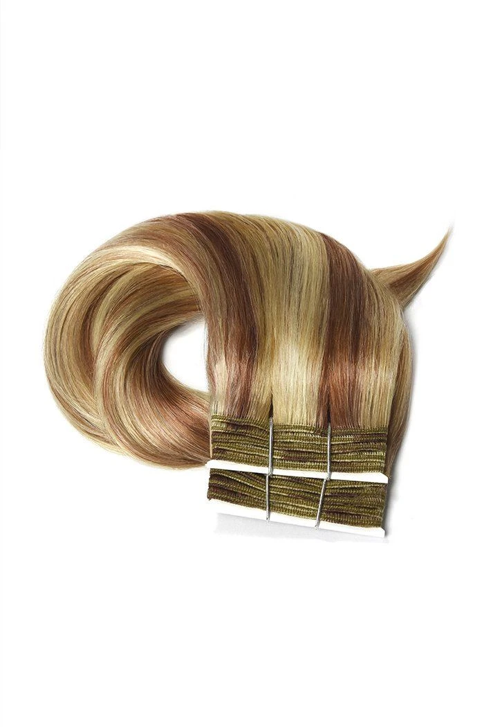 Strawberry/Auburn/Bleach Blonde Mix (#27/33/613) Weft/Weave Hair Extensions - Image 2