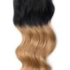 Double Wefted Full Head Remy Clip In Ombre Human Hair Extensions - (#T1/27)