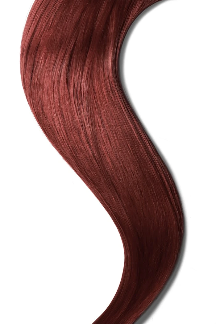 Deep Red Tape In Hair Extensions - Image 2