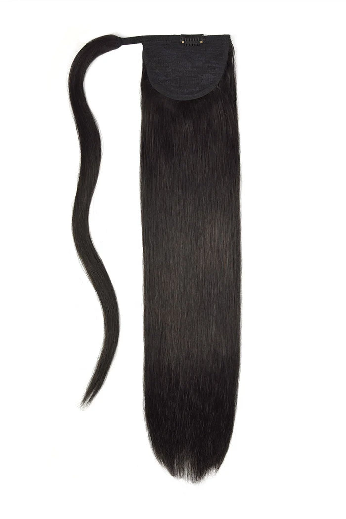20" Classic Straight Up Wrap Around Ponytail Extension - Image 6