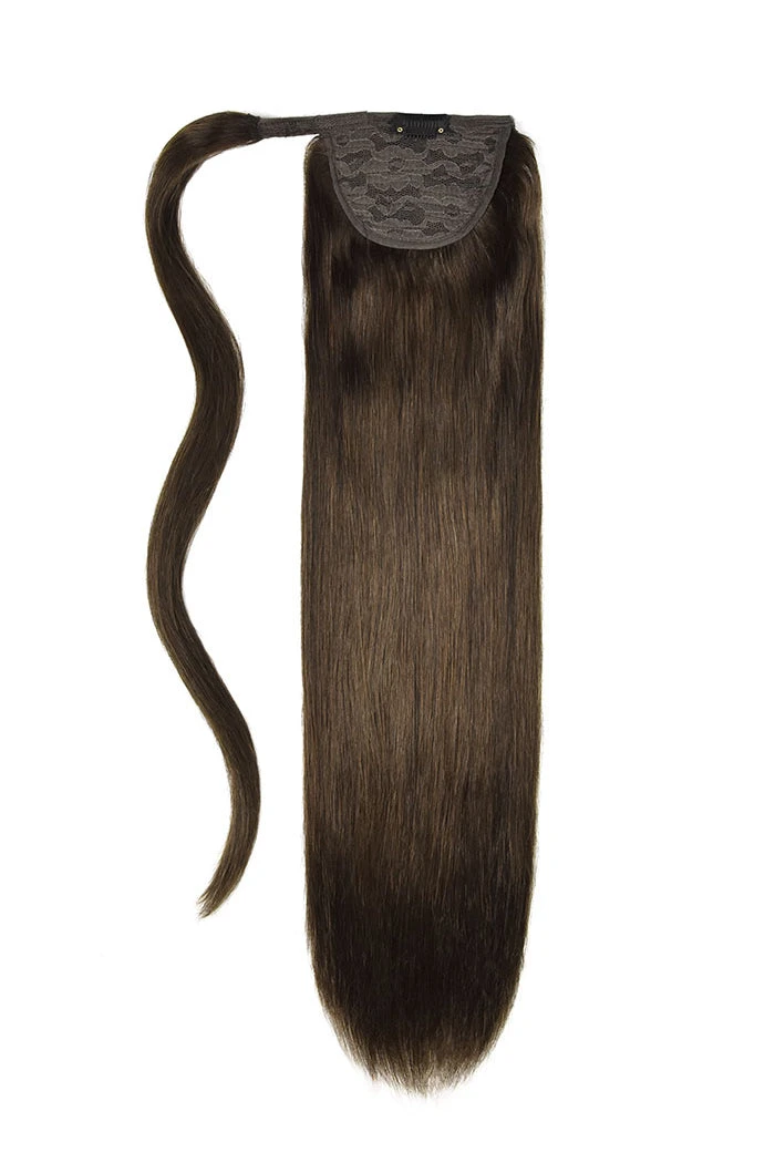 20" Classic Straight Up Wrap Around Ponytail Extension - Image 9