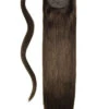 Medium Brown (#4) Straight Up Wrap Around Ponytail