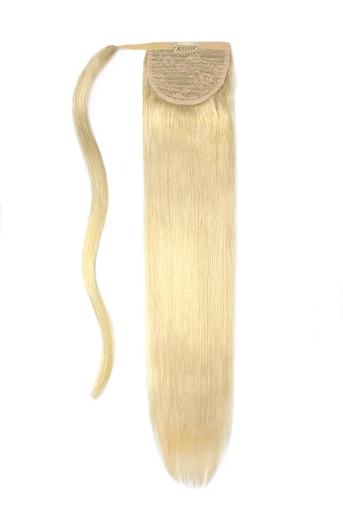 20" Classic Straight Up Wrap Around Ponytail Extension - Image 11