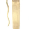 Lightest Blonde (#60) Straight Up Wrap Around Ponytail Extension