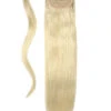 Ice Blonde Straight Up Wrap Around Ponytail Extension