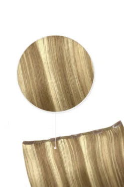 Biscuit Blondey Balayage One Piece Clip In Hair Extensions (Top-Up)