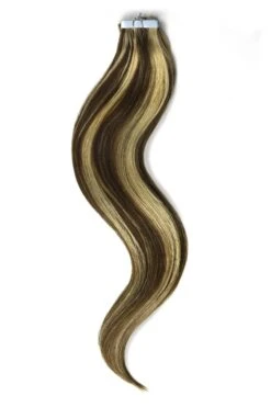 Chestnut Bronde (#6/613) Tape In Hair Extensions