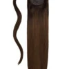 Espresso Melt Balayage Straight Up Wrap Around Ponytail Extension
