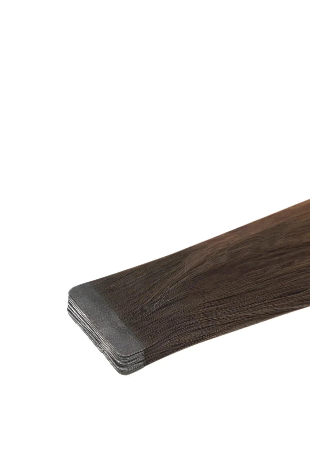 Remy Royale Double Drawn Tape Hair Extensions - Espresso Melt Balayage - Image 2