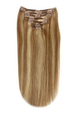 Hazelnut Brondie (#6/27) Full Head Clip In Hair Extensions