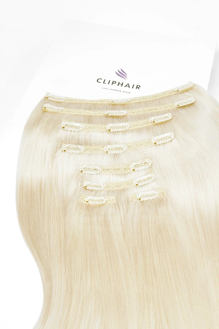 Ice Blonde Ultra-Volume Clip In Full Head Set (240-300G)