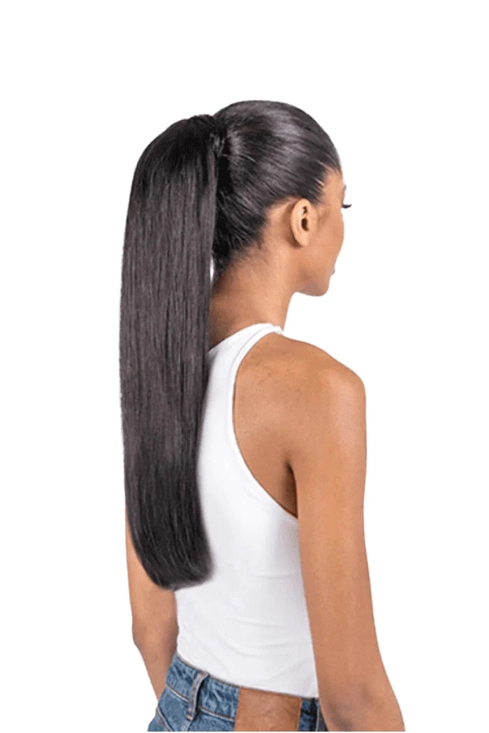 20" Classic Straight Up Wrap Around Ponytail Extension