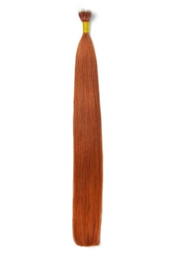 Flaming Ginger (#350) Nano Ring Hair Extensions