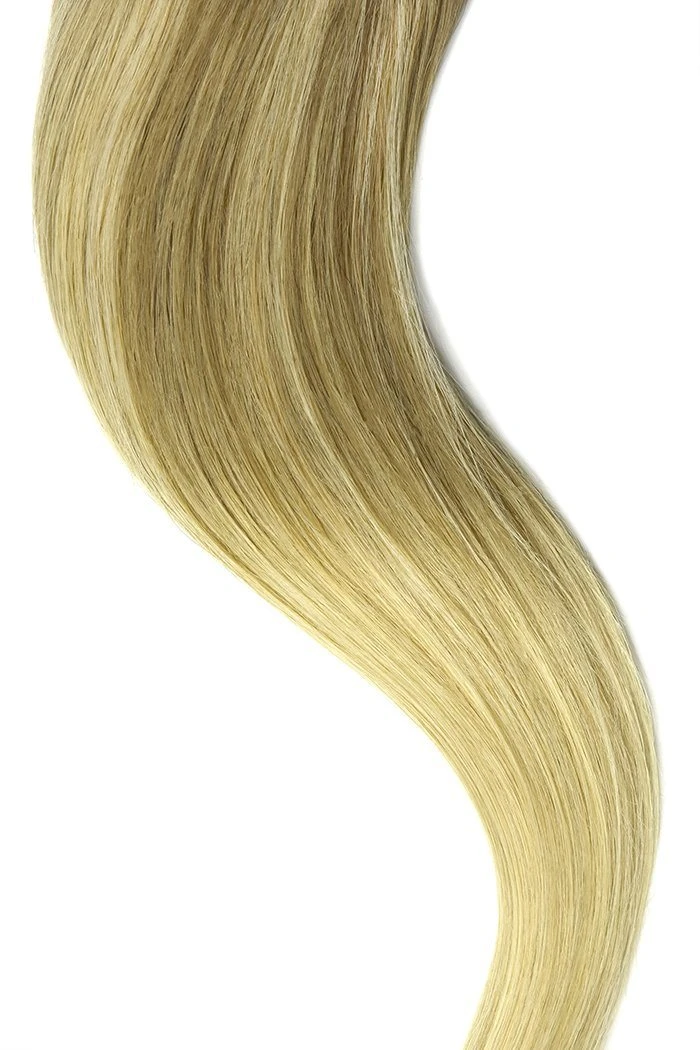 Remy Human Hair Weft/Weave Extensions - Ombre/Ombre (#T18/613) - Image 3