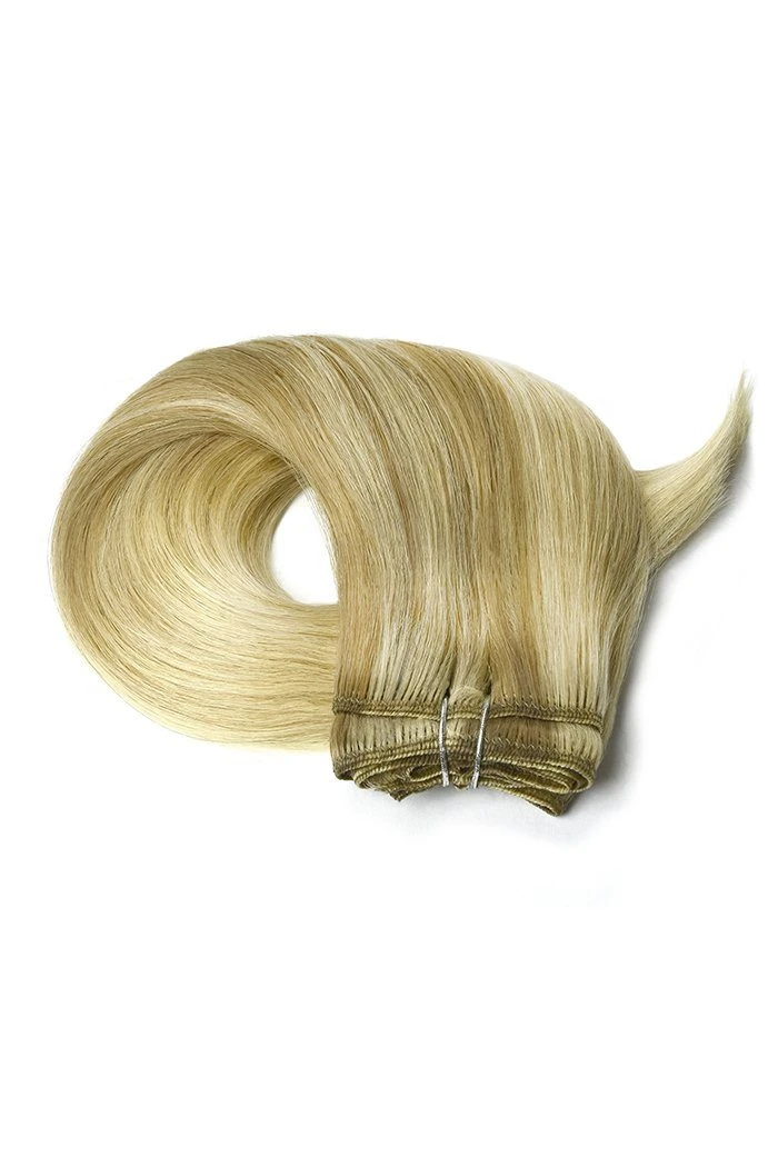 Remy Human Hair Weft/Weave Extensions - Ombre/Ombre (#T18/613) - Image 2