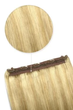 Goldilocks (#16/613) Quad Weft Clip In One Piece Hair Extensions