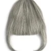 Silver/Grey Clip In Fringe