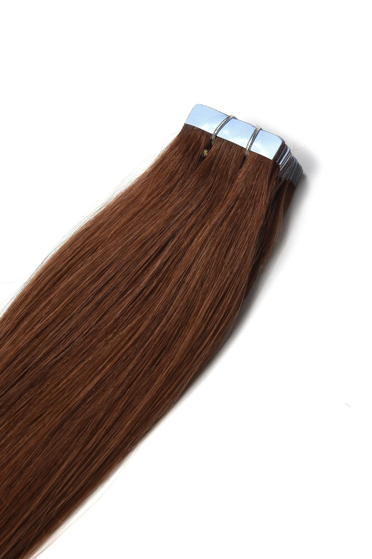 Dark Auburn/Copper Red (#33) Tape In Hair Extensions - Image 2