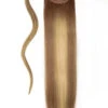 Soft Bronze Balayage Straight Up Wrap Around Ponytail Extension
