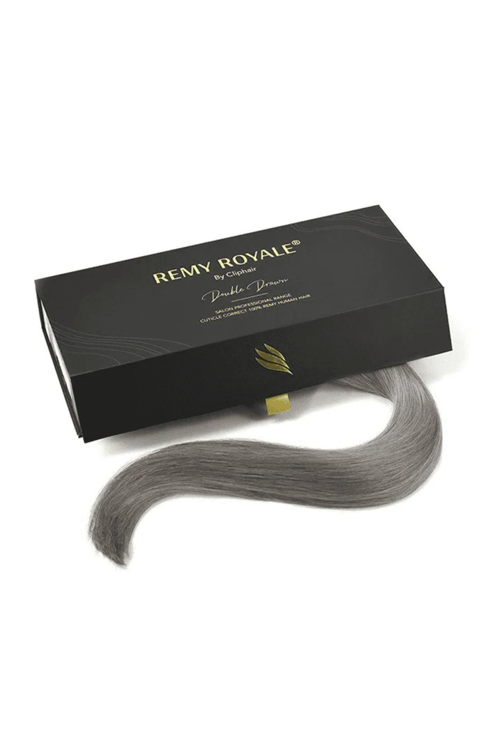 Silver/Grey (#SG) Nano Ring Hair Extensions - Image 3