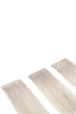 Remy Royale Double Drawn Tape Hair Extensions - Silver Sand (#SS)
