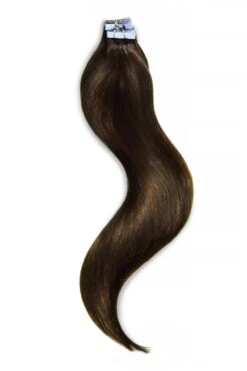 Medium Brown (#4) Tape In Hair Extensions