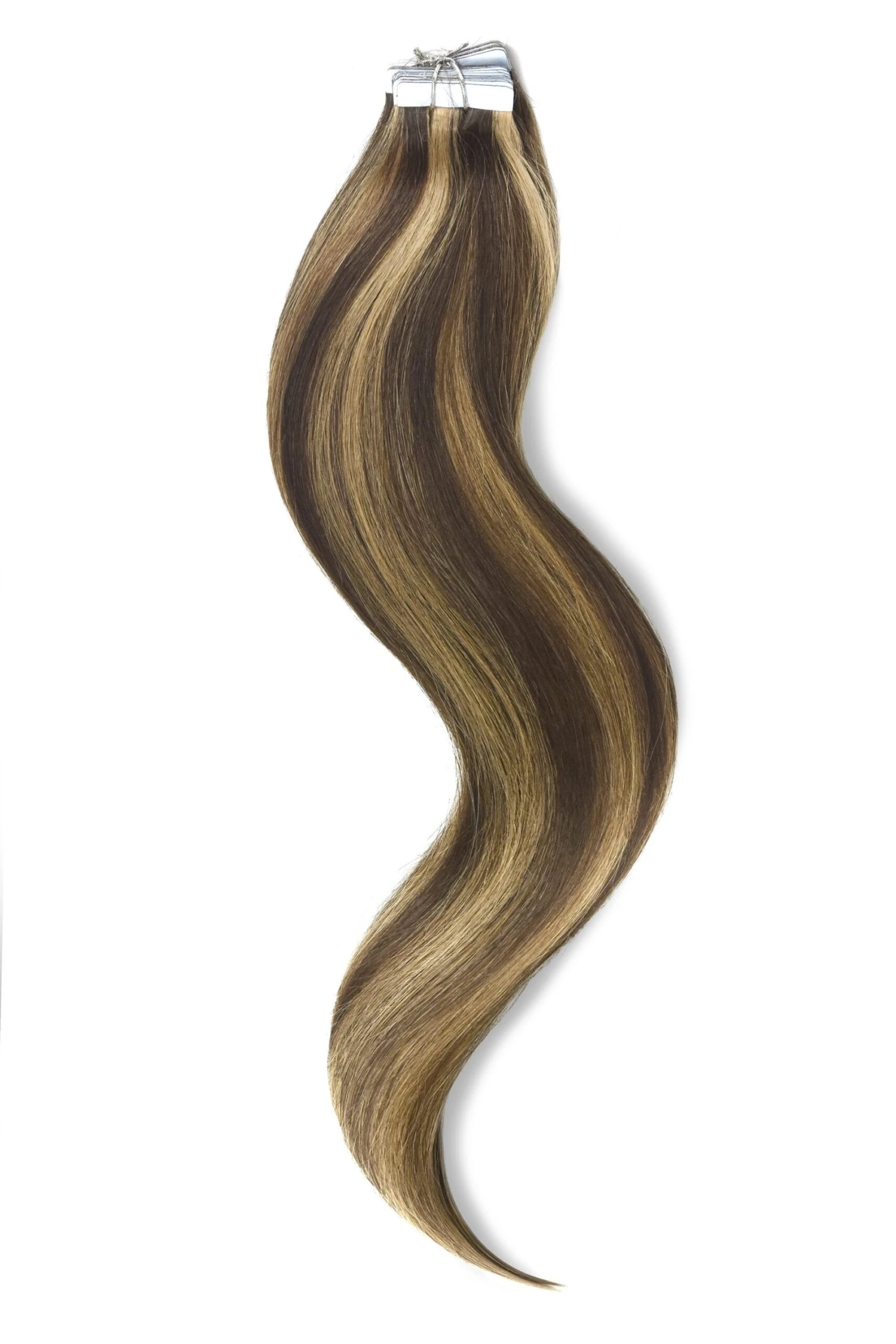 Chocolate Honey (#4/27) Tape In Hair Extensions